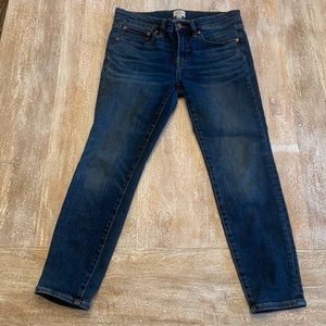 EUC • JCREW 8” Toothpick Jeans